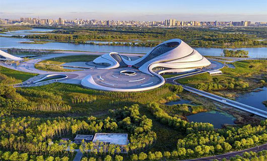 哈爾濱工業(yè)大學空間濕地實驗樓